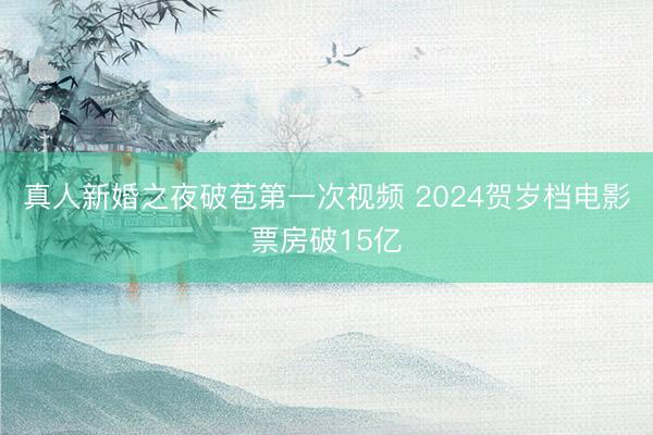 真人新婚之夜破苞第一次视频 2024贺岁档电影票房破15亿
